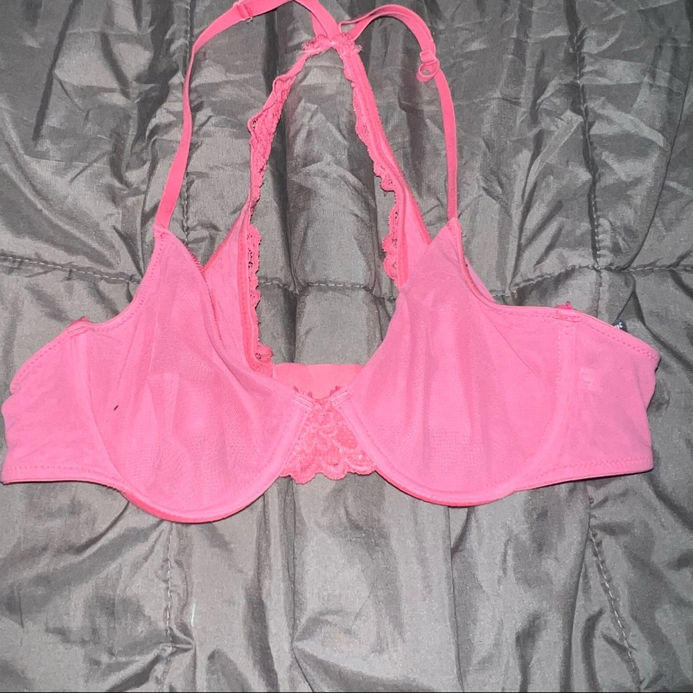 Aerie Pink Sheer Bra